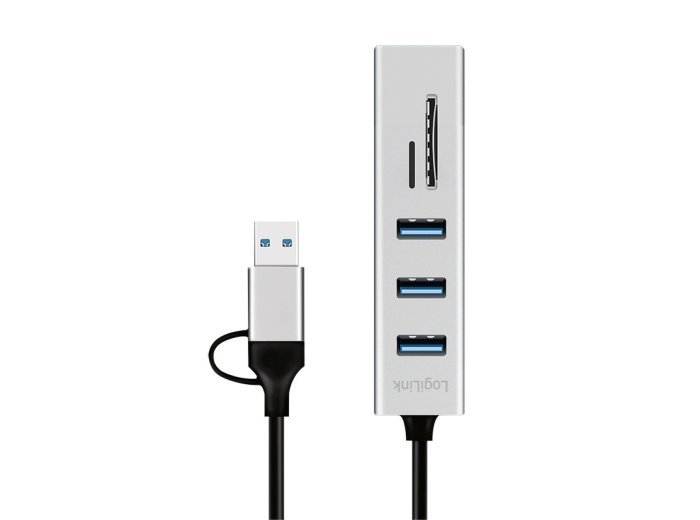 Hub 3xUSB3.0 z czytnikiem kart pamięci