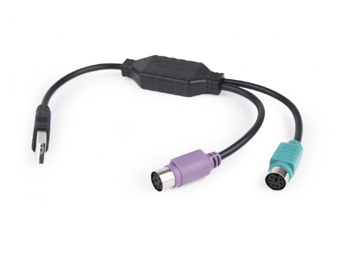 Adapter 2xPS2->USB mysz + klawiatura
