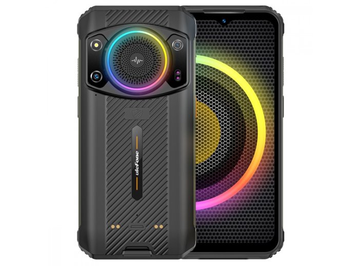 Smartfon Armor 21 4G 8/256GB IP69K głośnik 122dB RGB Czarny