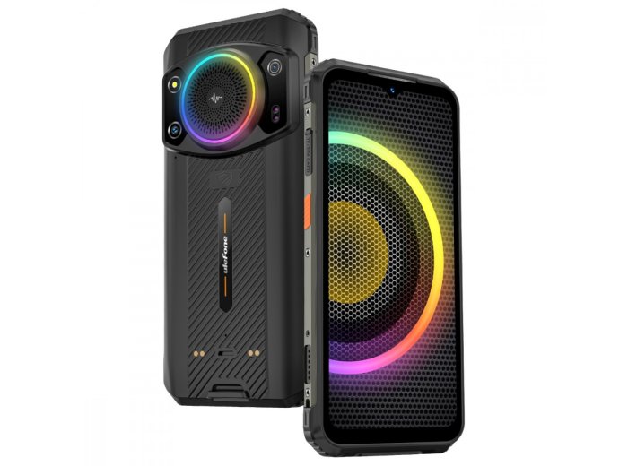Smartfon Armor 21 4G 8/256GB IP69K głośnik 122dB RGB Czarny