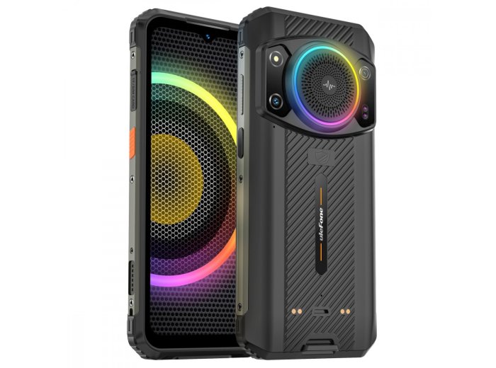 Smartfon Armor 21 4G 8/256GB IP69K głośnik 122dB RGB Czarny