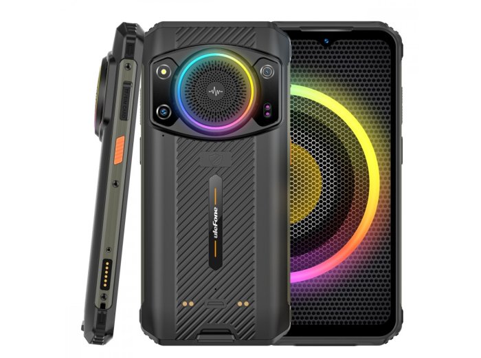 Smartfon Armor 21 4G 8/256GB IP69K głośnik 122dB RGB Czarny