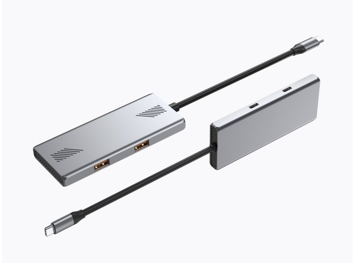 HUB 4-portowy USB 3.2 (Gen 2) typu C z 4 portami A + C