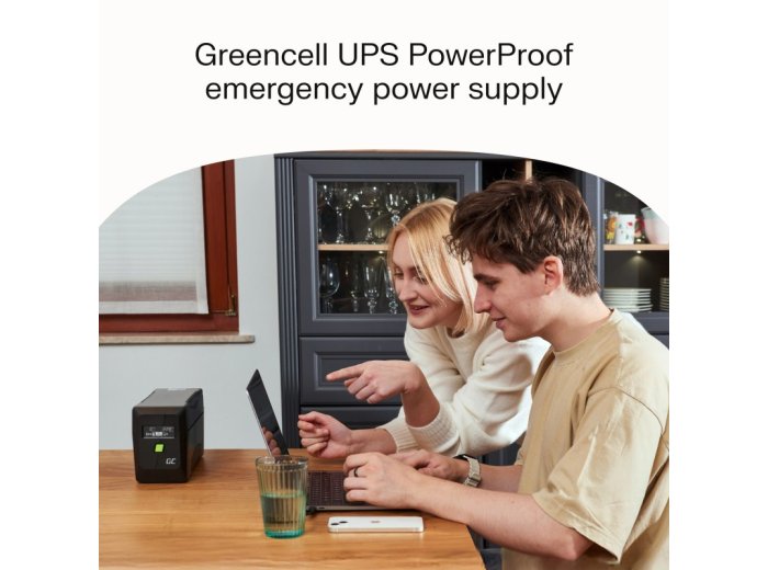 Zasilacz awaryjny UPS 360W/650VA modyfikowana sinusoida