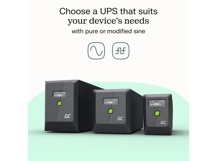 Zasilacz awaryjny UPS 360W/650VA modyfikowana sinusoida