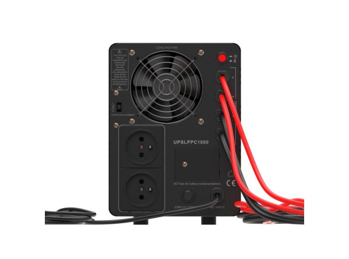 Zasilacz awaryjny UPS AVR PowerCore 1000W/1500VA 12VDC
