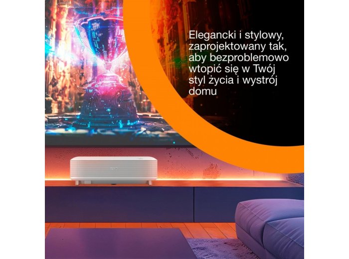 Projektor EH-LS670W 3LCD KD 4KUHD/3600L/5m:1/16:9/biały