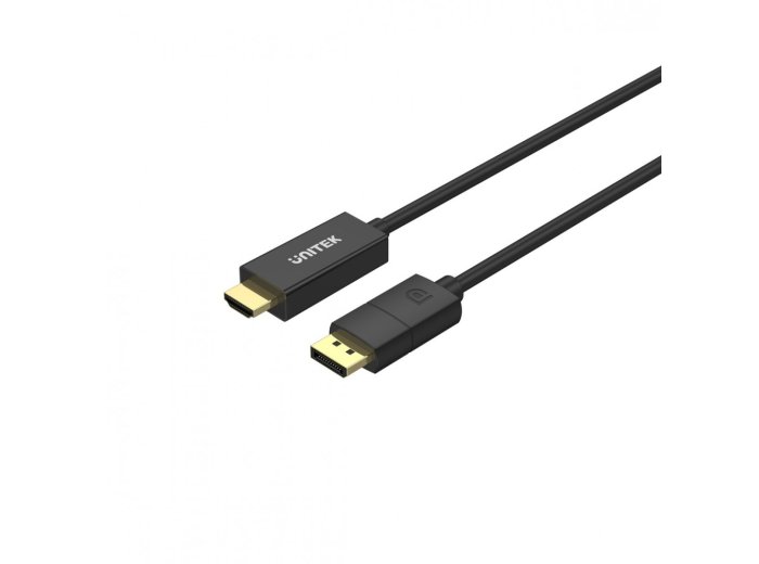 Kabel Adapter DP 1.2 - HDMI, M/M, 4K 60Hz, 1.8m, V1608A