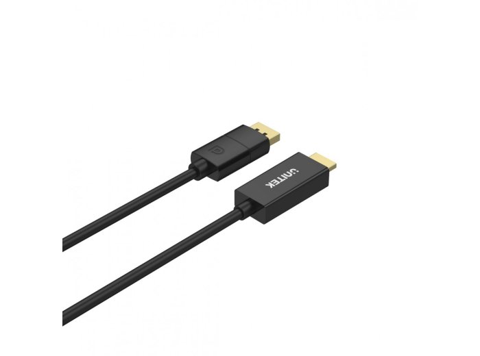 Kabel Adapter DP 1.2 - HDMI, M/M, 4K 60Hz, 1.8m, V1608A