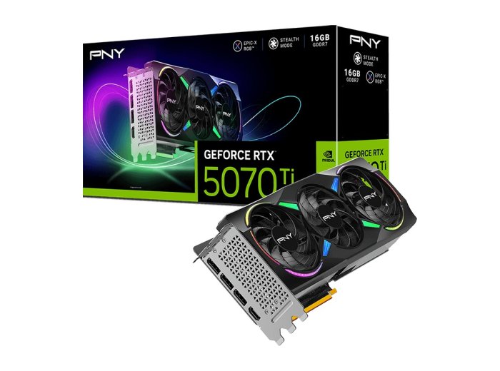 Karta graficzna GeForce RTX 5070 Ti 3F 16 GB RGB VCG5070T16TFXXPB1