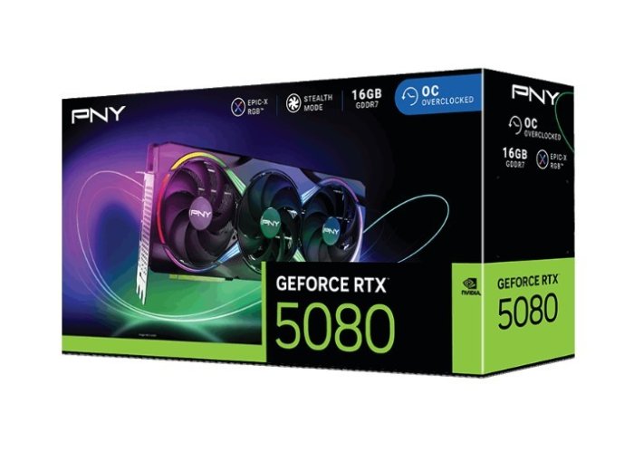 Karta graficzna GeForce RTX 5080 OC ARGB 3F 16GB 256-bit 960GB/s