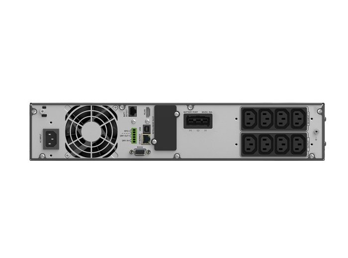UPS ON-LINE 1500 VA ICR IOT PF1.0 8X IEC OUT, USB/RS-232, LCD