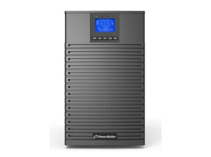 UPS POWERWALKER ON-LINE 1/1 FAZY 3000VA ICT IOT PF1 USB/RS-232, 8X IEC C13 + 1X C19, C20 EPO, TOWER