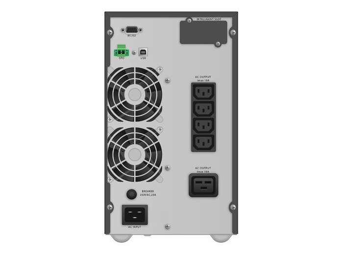 UPS ON-LINE 3000VA TG 4x IEC OUT, USB/RS-232, LCD, TOWER, EPO