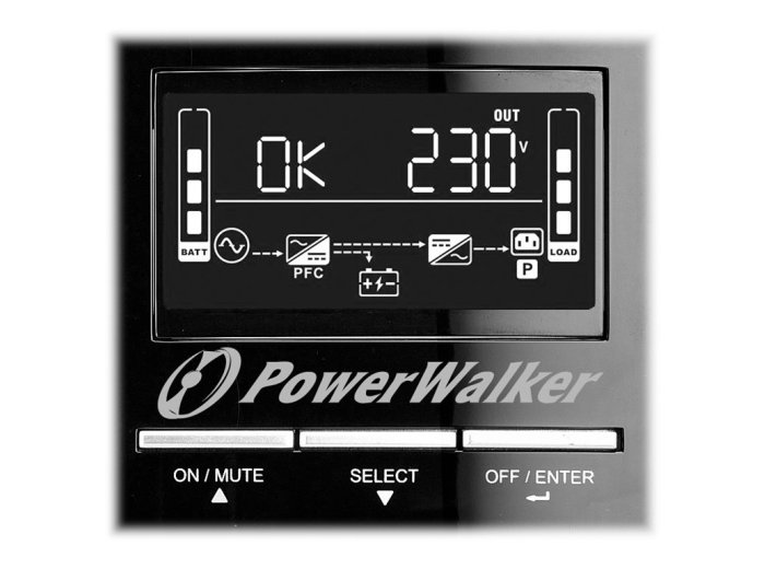 Zasilacz awaryjny UPS Bluewalker VI 3000 CW IEC 2100W Line-Interactive