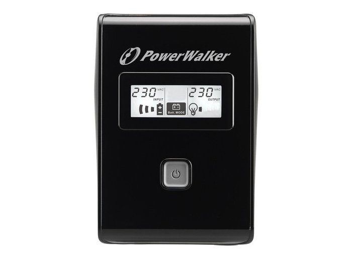 UPS LINE-INTERACTIVE 650VA 2X SCHUKO OUT, RJ11 IN/ OUT, USB, LCD