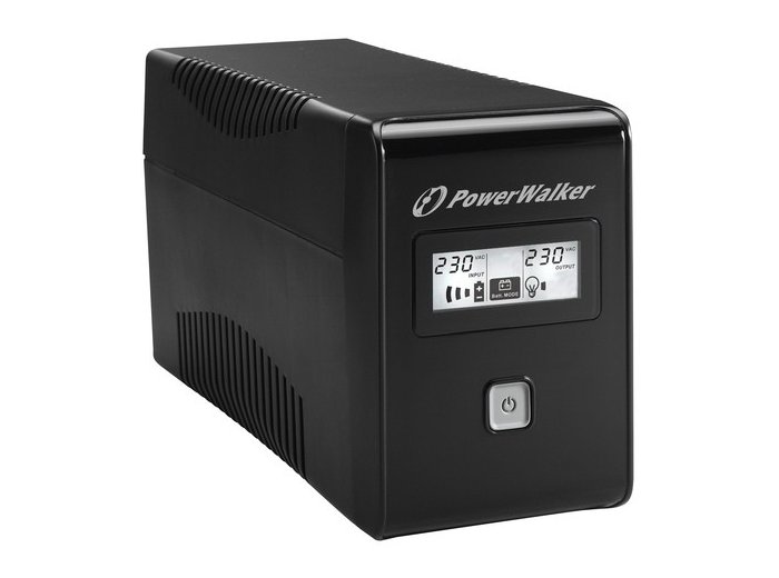 UPS LINE-INTERACTIVE 650VA 2X SCHUKO OUT, RJ11 IN/ OUT, USB, LCD