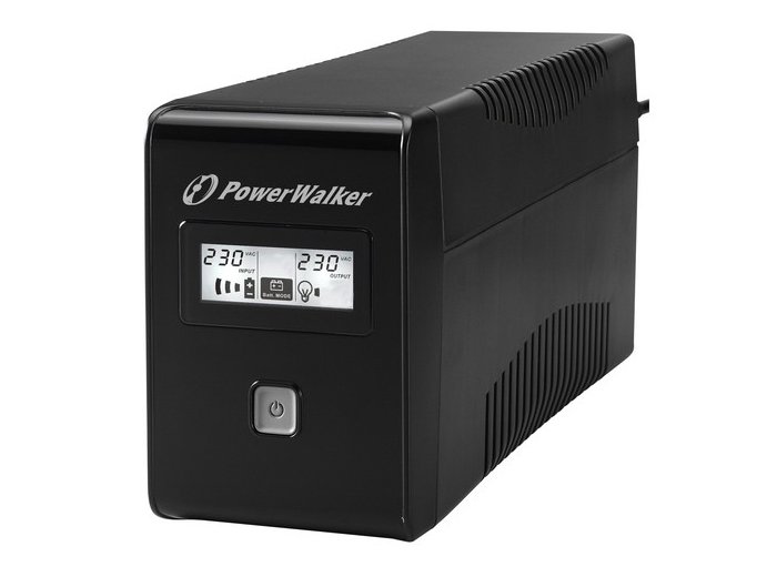 Zasilacz awaryjny line-interactive 850VA 2X SCHUKO OUT, RJ11 IN/ OUT, USB, LCD