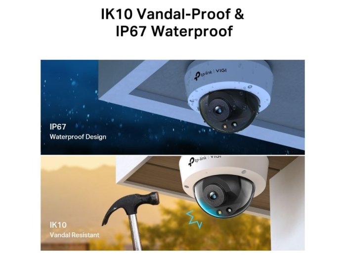Kamera sieciowa VIGI C250(2.8mm) 5MP Full-Color Dome