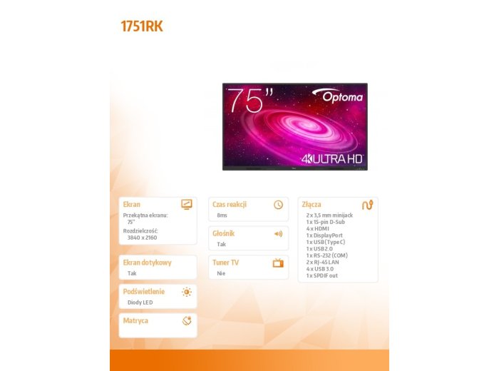 Monitor IFPD 1751RK W3FC0T1W111