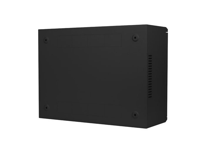 Szafa instalacyjna rack wisząca 19 cali 4u+3u 540x200 niskoprofilowa (złożona) czarna