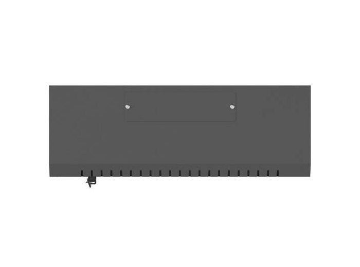 Szafa instalacyjna TPR 10 cali z płytą MESH 400x400x140mm czarna (złożona)