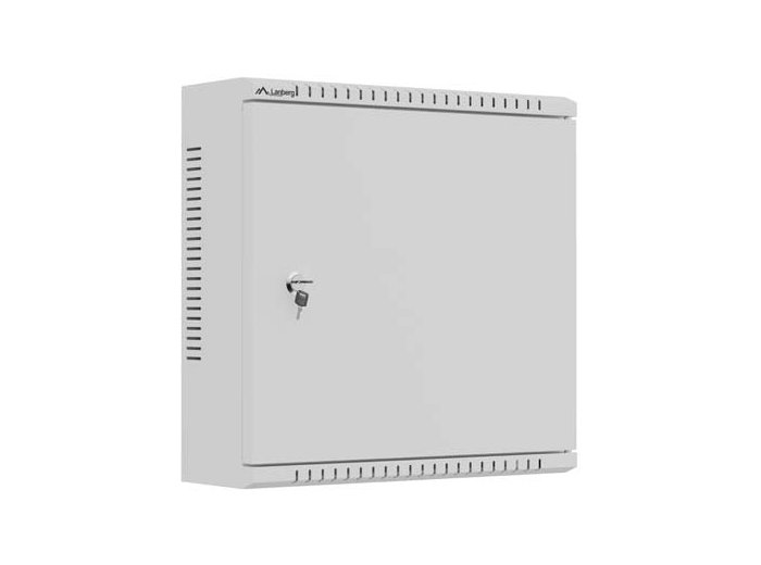 Szafa instalacyjna TPR 10 cali z płytą MESH 400x400x140mm szara (złożona)