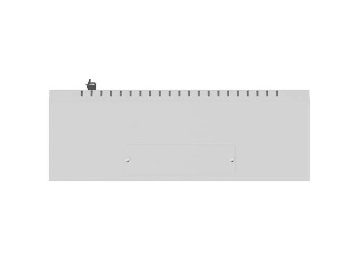 Szafa instalacyjna TPR 10 cali z płytą MESH 400x400x140mm szara (złożona)