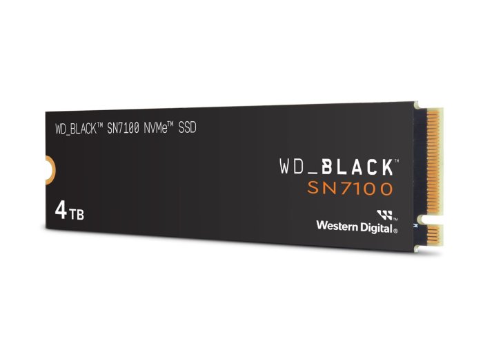Western Digital Black SN7100 4 TB M.2 PCI Express 4.0 NVMe 3D TLC NAND
