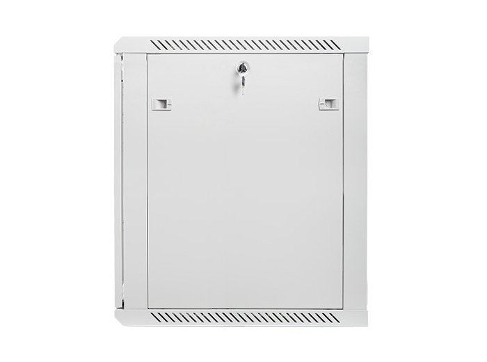 Szafa instalacyjna wisząca 19 cali 15U 600X600mm szara (drzwi szklane)