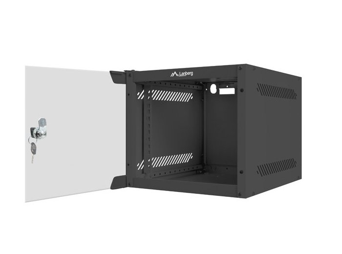 Szafa wisząca 10 cali 4U 280x310mm czarna