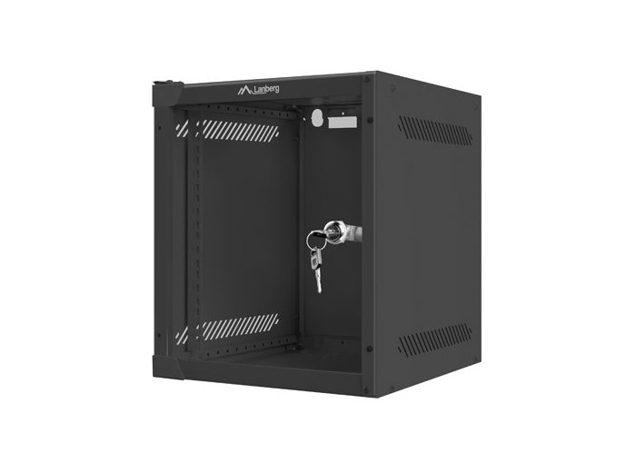 Szafa wisząca 10 cali 6U 280x310mm czarna