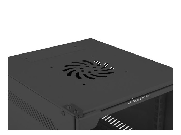 Szafa wisząca 10 cali 9U 280x310mm czarna