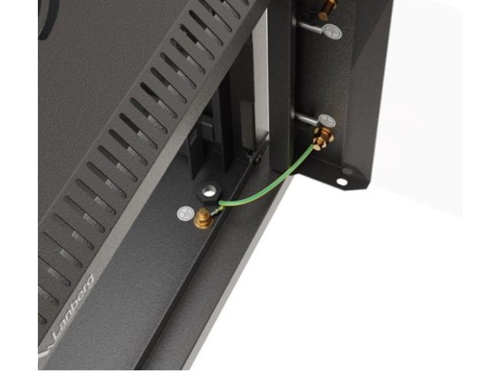 Szafa instalacyjna rack wisząca 10 cali 4U 300x300 czarna