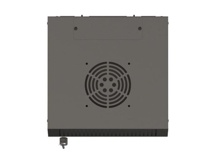 Szafa instalacyjna rack wisząca 10 cali 9U 300x300 czarna