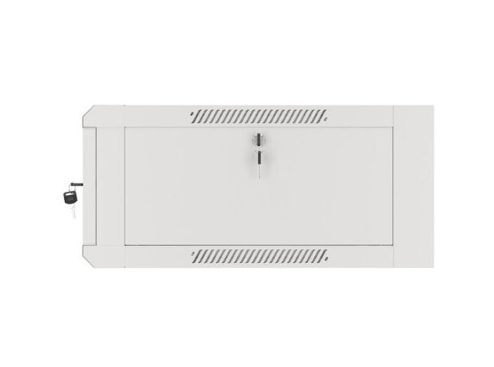 Szafa instalacyjna RACK wisząca 19 cali 4U 600 szara WFFA-5604-10S