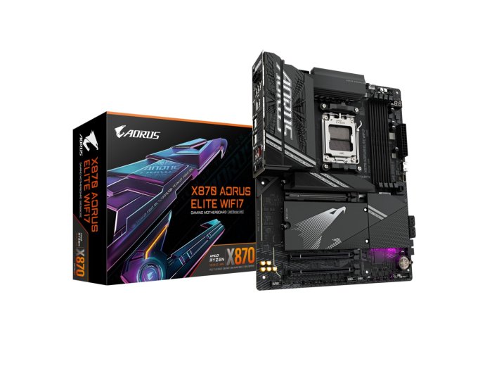 Płyta główna X870 A ELITE WIFI7 AM5 4DDR5 HDMI/USB-C ATX