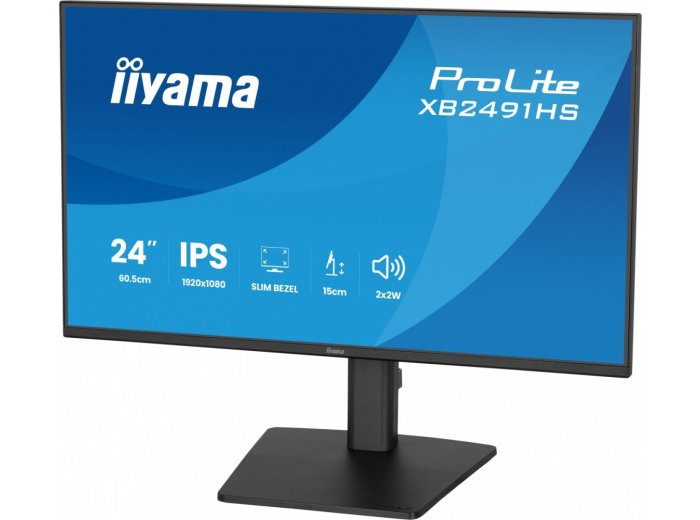 Monitor 23.8 cala XB2491HS-B1 IPS,HDMI,DP,1ms,350cd, 1500:1,120Hz,2x2W,HAS150 (PIVOT)