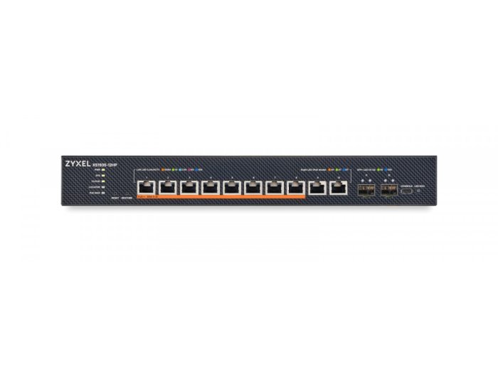Przełącznik Multi-Gigabit Smart Managed XS1935-12HP-ZZ0101F 8-port 90W PoE++ 400Watt 802.3bt, 2x 10GbE, 2 SFP+ Uplink