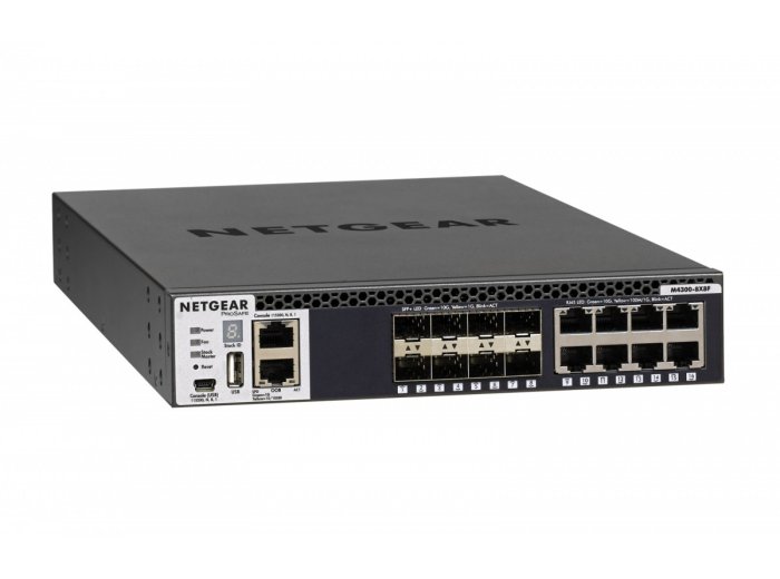 Switch 8x10GE 8xSFP+ Stack XSM4316S