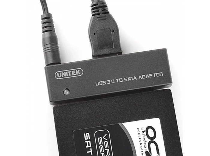 Adapter USB3.0 - SATA III HDD/SSD 2,5/3,5; Y-1039