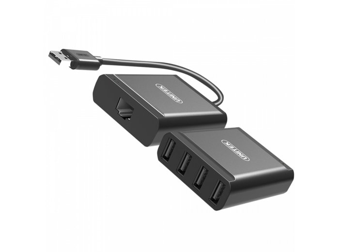 Przedłużacz USB2.0 over IP 4xUSB; 60m; Y-2516