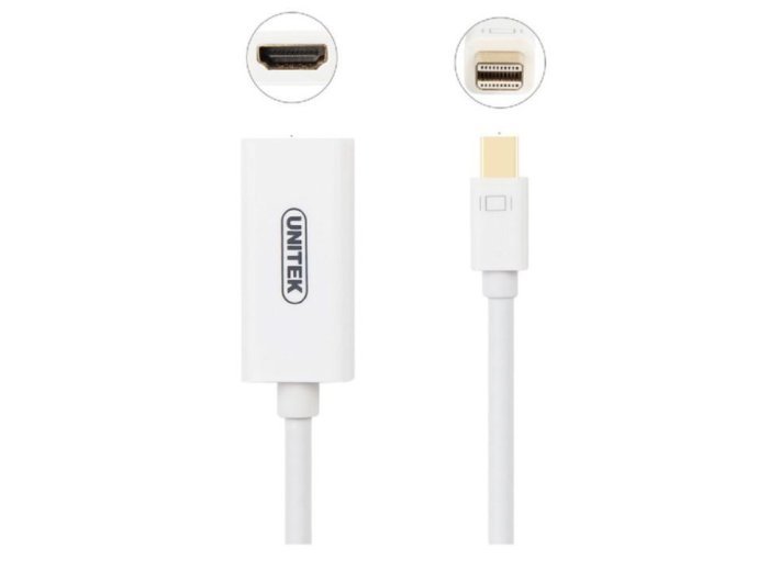 Adapter mini DisplayPort- HDMI 4K; Y-6331