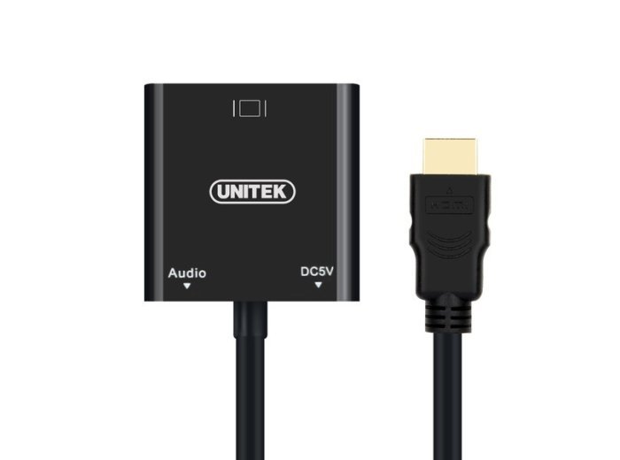 Adapter HDMI to VGA + AUDIO; Y-6333