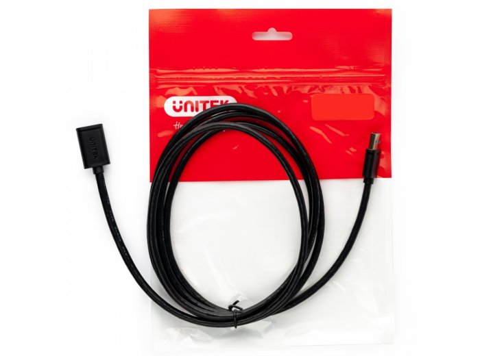 Przedłużacz USB 2.0 AM-AF, 0.5m; Y-C447GBK