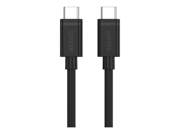 UNITEK KABEL USB C-C 2M, CZARNY