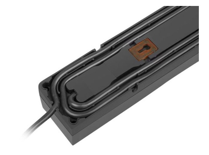 Listwa zasilająca Z5 5m 5x230V 10A Z5/50/CZ czarna