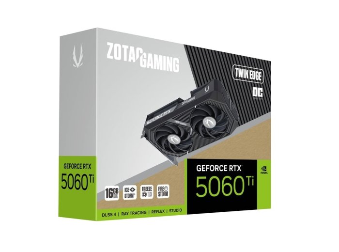Karta graficzna GeForce RTX 5060 Ti 16GB TWIN EDGE OC GDDR7 128bit 3DP/HDMI