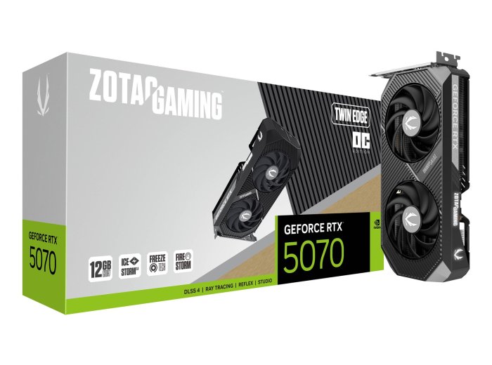 Karta graficzna GeForce RTX 5070 TWIN EDGE OC 12GB GDDR7 192bit 3DP/HDMI