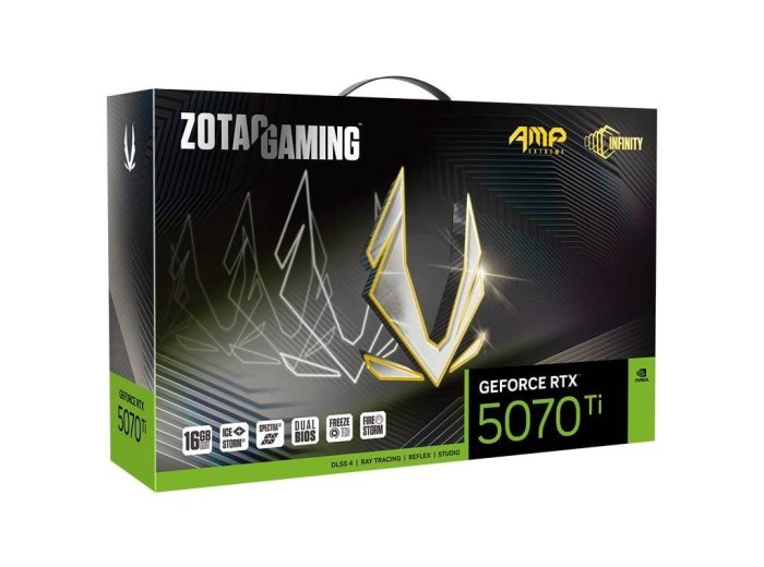 Karta graficzna GeForce RTX 5070 Ti AMP EXTREME INFINITY 16GB GDDR7 256bit 3DP/HDMI